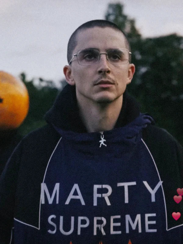 Timothee Chalamet Marty Supreme 2025 Jacket Hoodie