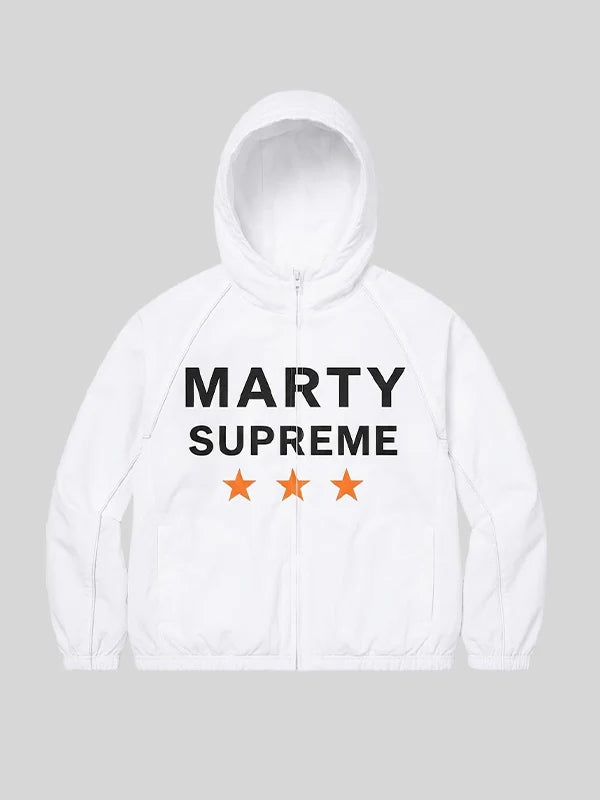 marty supreme jacket a24 white
