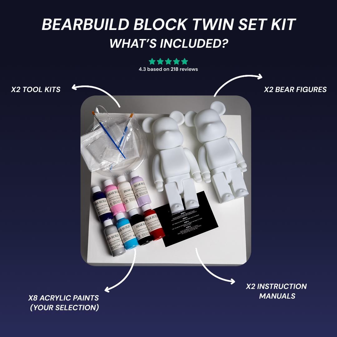 BearBuild Twin Set Block Creator Kit