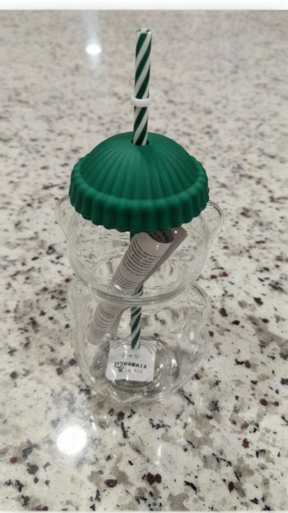 Bearista™ Teddy Bär Glas Cup (600ml)