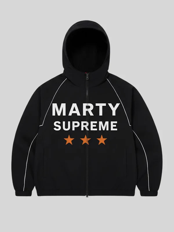 marty supreme jackey Black